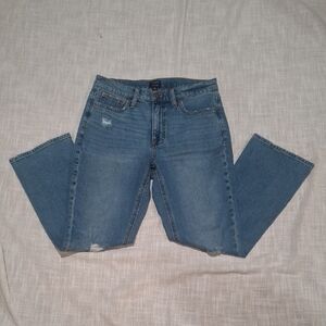 J. Crew Women's Straight Leg Blue Jeans